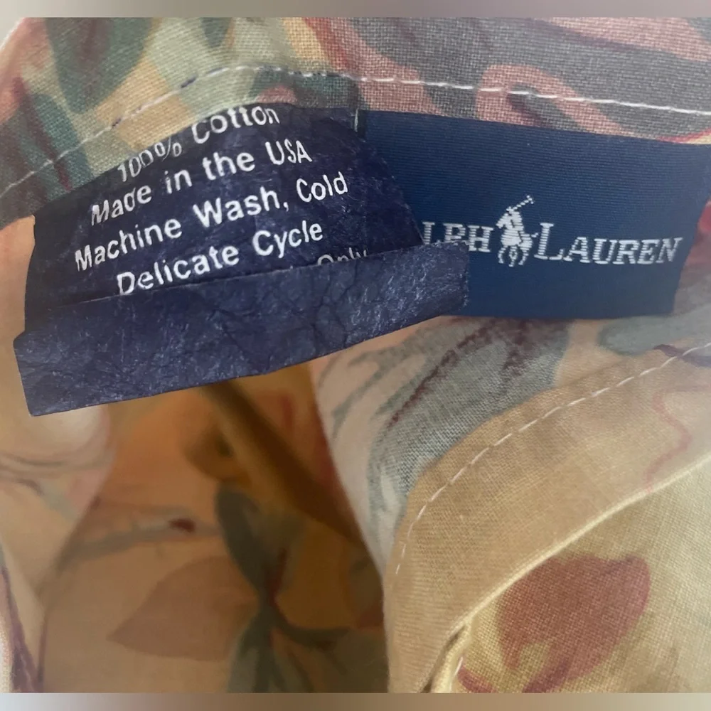 Ralph Lauren Elsa Grassland‎ King Ruffle Sham